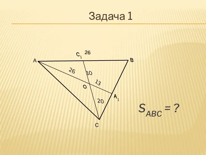 SABC = ? Задача 1