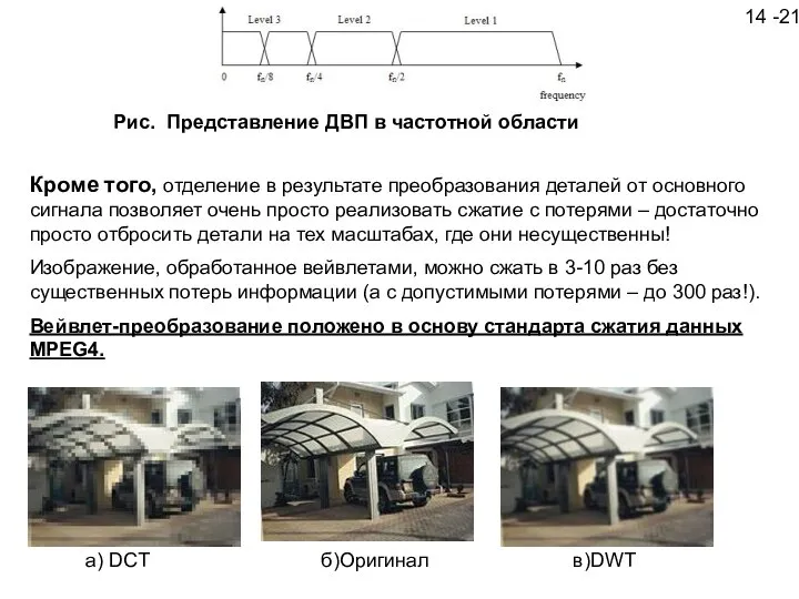 14 -21 Кроме того, отделение в результате преобразования деталей от основного