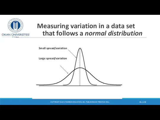 Measuring variation in a data set that follows a normal distribution