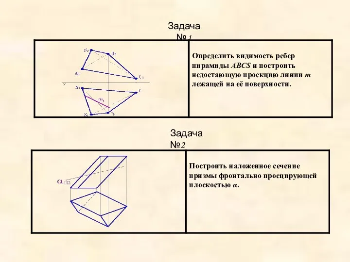 Задача№1 Задача№2