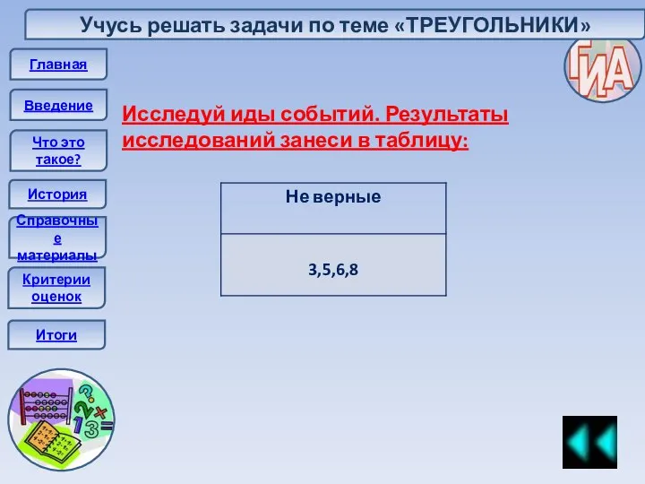 Главная Введение Что это такое? История Справочные материалы Итоги Исследуй иды