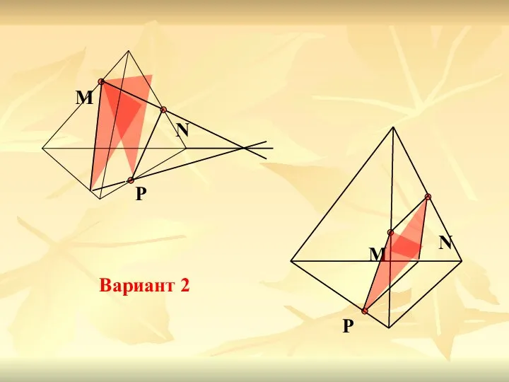 M N P M N P Вариант 2