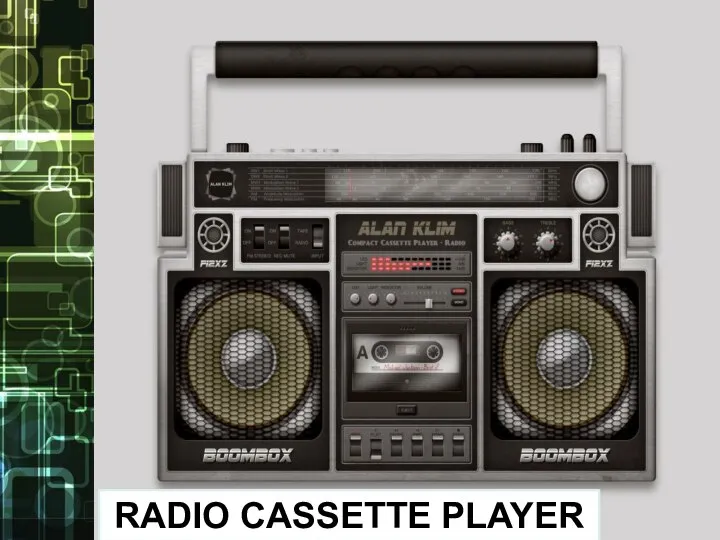 RADIO CASSETTE PLAYER