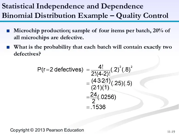 Microchip production; sample of four items per batch, 20% of all