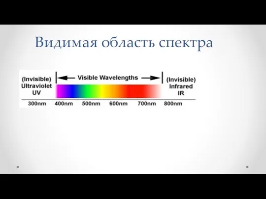 Видимая область спектра