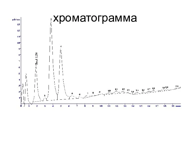 хроматограмма