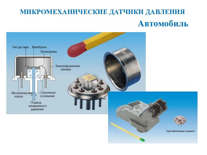 Автомобиль МИКРОМЕХАНИЧЕСКИЕ ДАТЧИКИ ДАВЛЕНИЯ