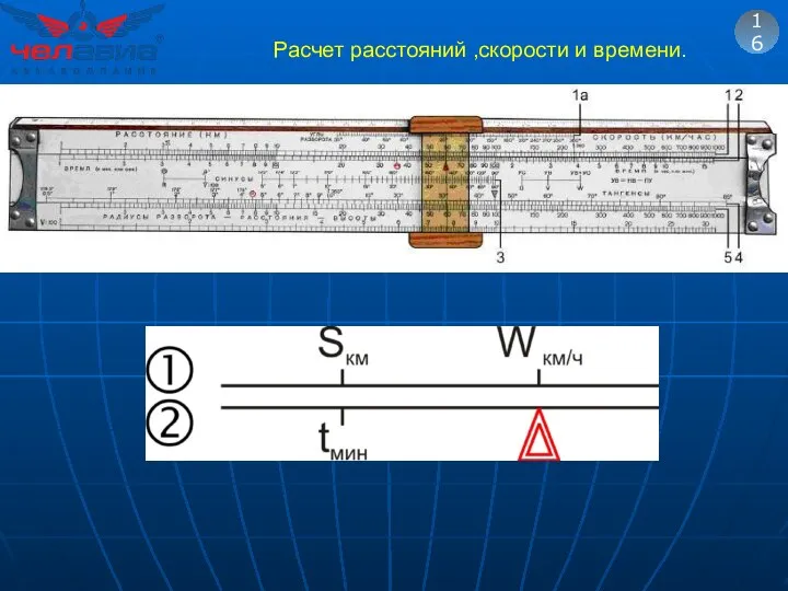 Расчет расстояний ,скорости и времени. 16