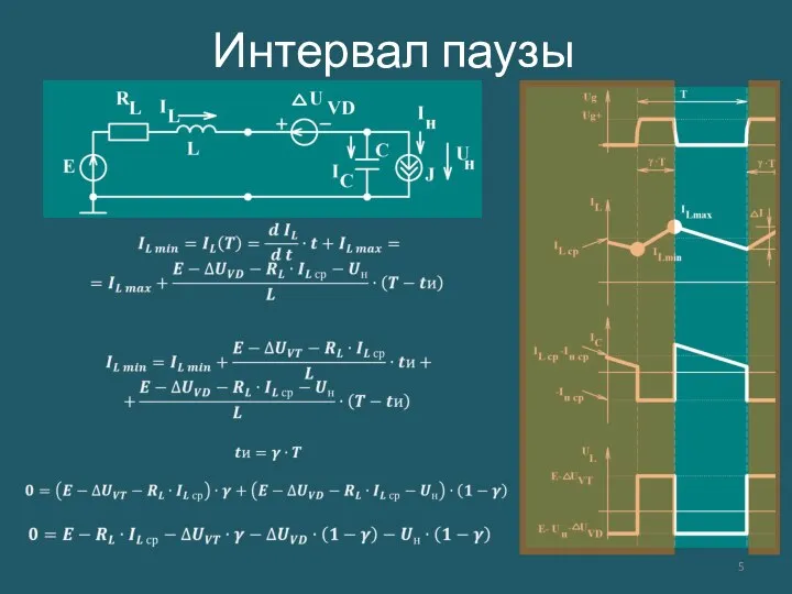 Интервал паузы