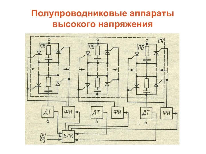 Полупроводниковые аппараты высокого напряжения