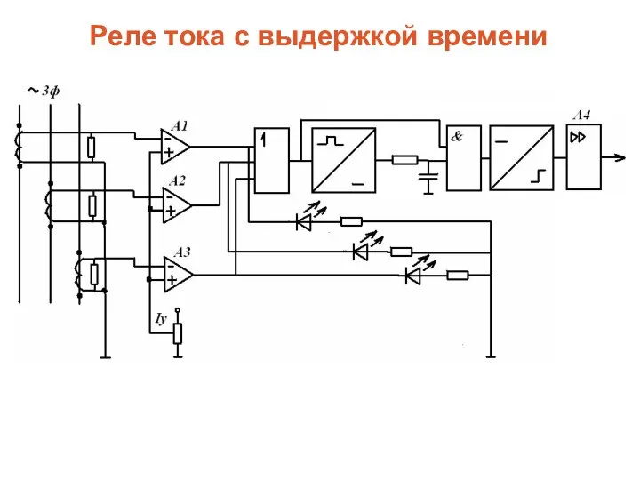 Реле тока с выдержкой времени