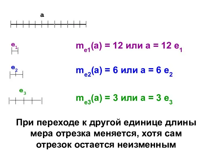 mе1(а) = 12 или а = 12 е1 mе2(а) = 6