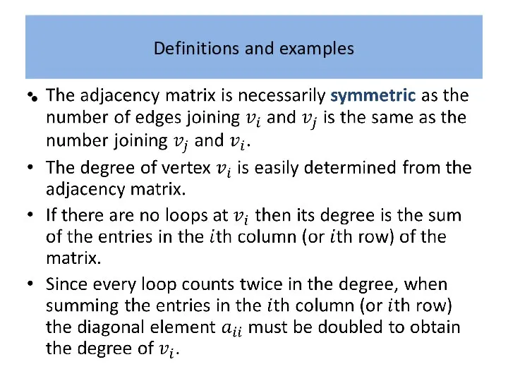 Definitions and examples