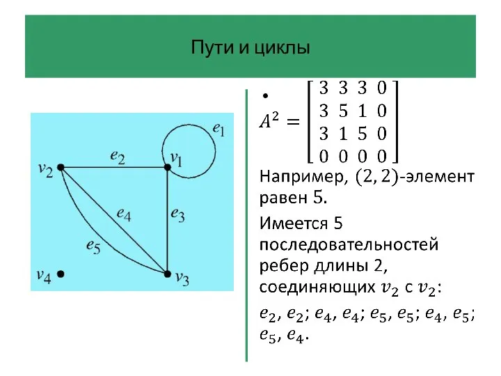 Пути и циклы