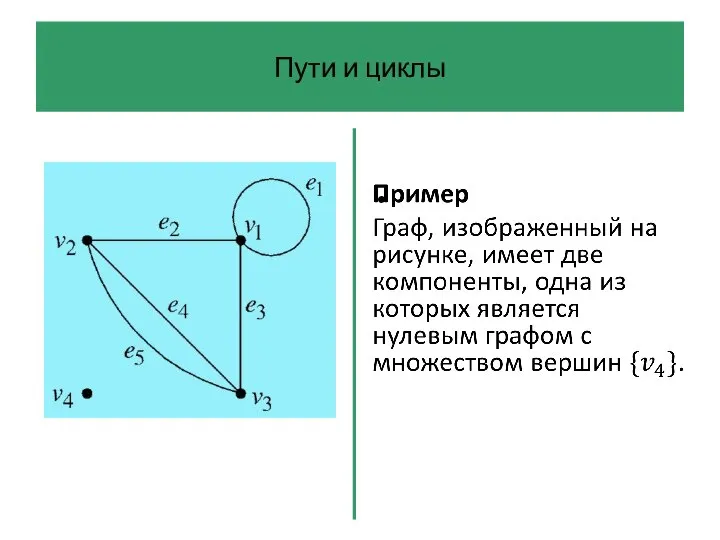 Пути и циклы