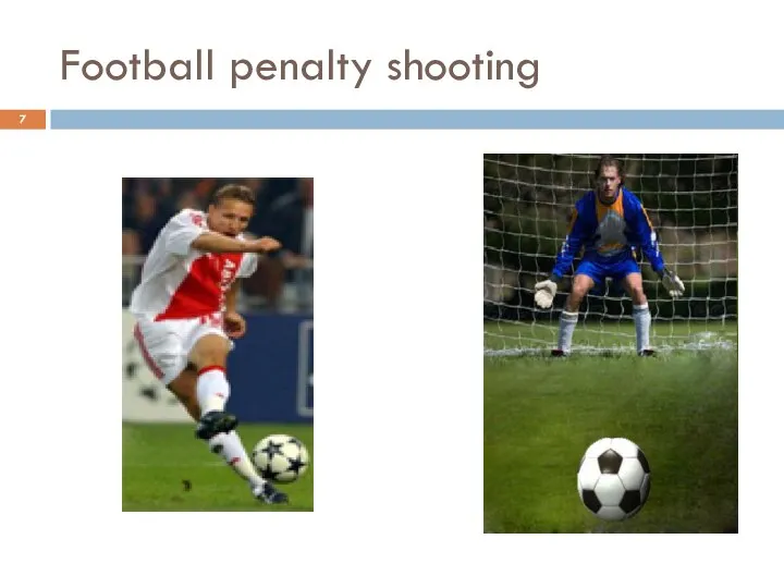 Football penalty shooting