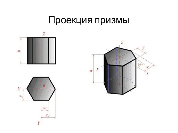 Проекция призмы