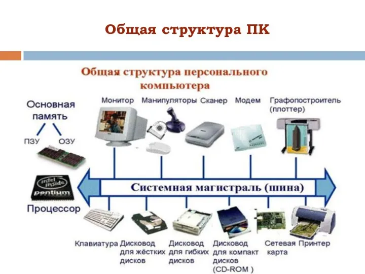 Общая структура ПК