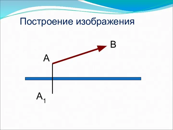 Построение изображения А В А1