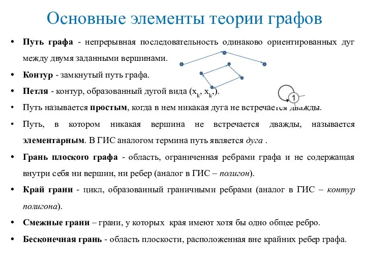 Путь графа - непрерывная последовательность одинаково ориентированных дуг между двумя заданными