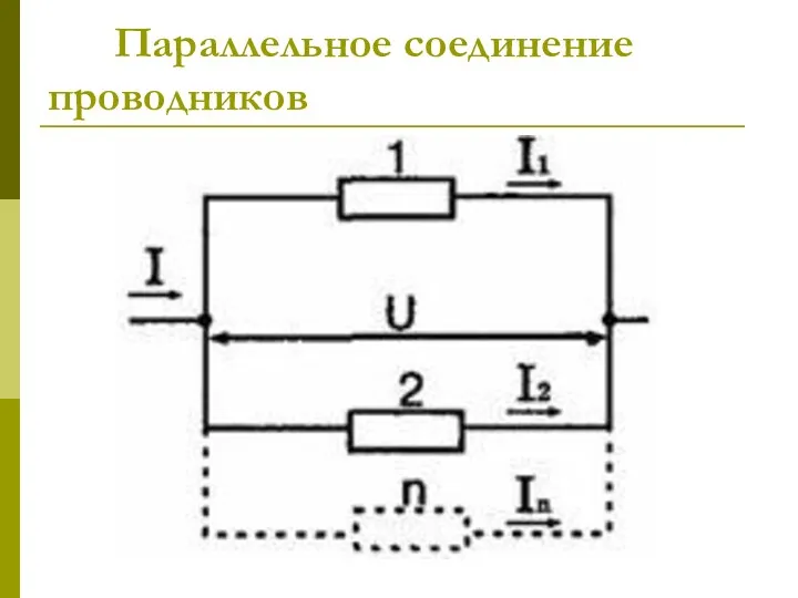 Параллельное соединение проводников