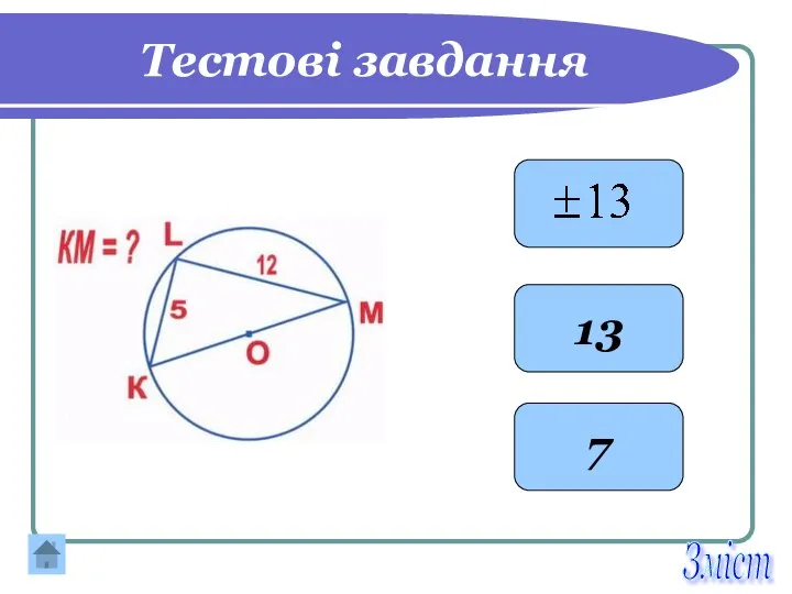 Тестові завдання 13 7 Зміст