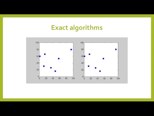 Exact algorithms