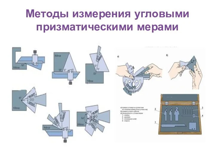 Методы измерения угловыми призматическими мерами