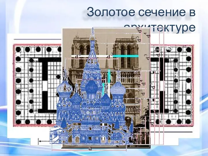 Золотое сечение в архитектуре