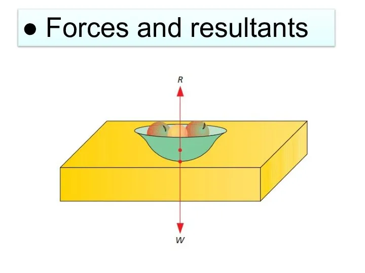 ● Forces and resultants