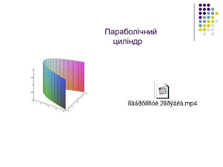 Параболічний циліндр