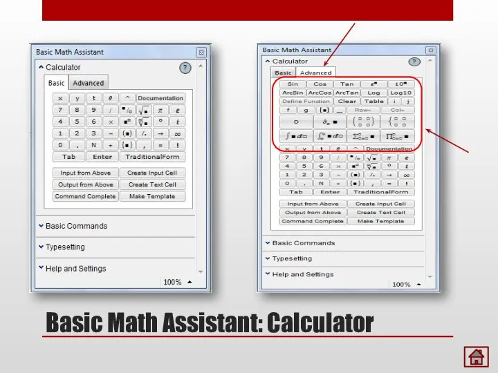 Basic Math Assistant: Calculator