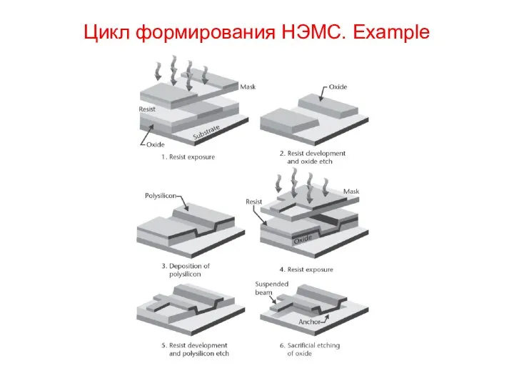 Цикл формирования НЭМС. Example