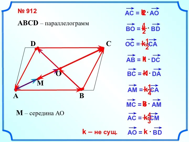 k k k 2 B D C O k 1 k