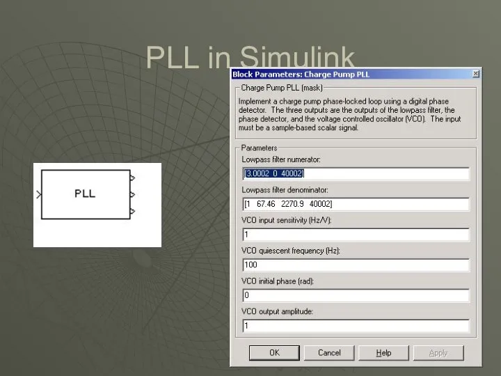 PLL in Simulink