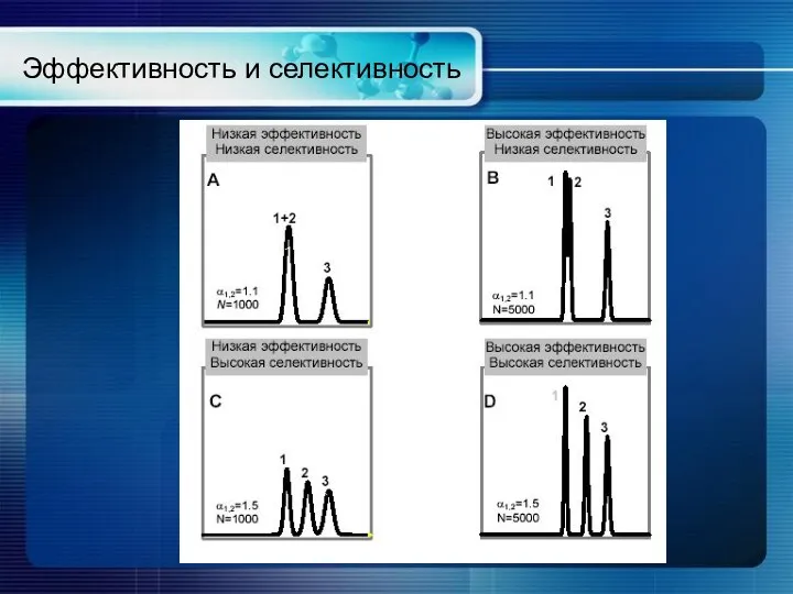 Эффективность и селективность