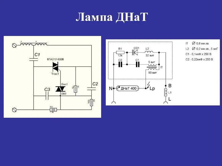 Лампа ДНаТ