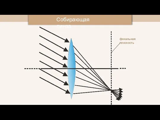 Собирающая линза фокальная плоскость