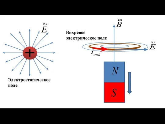 Электростатическое поле Вихревое электрическое поле