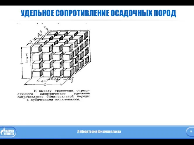 УДЕЛЬНОЕ СОПРОТИВЛЕНИЕ ОСАДОЧНЫХ ПОРОД