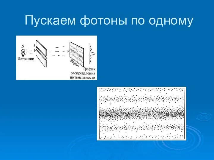 Пускаем фотоны по одному