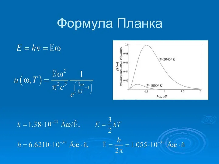 Формула Планка