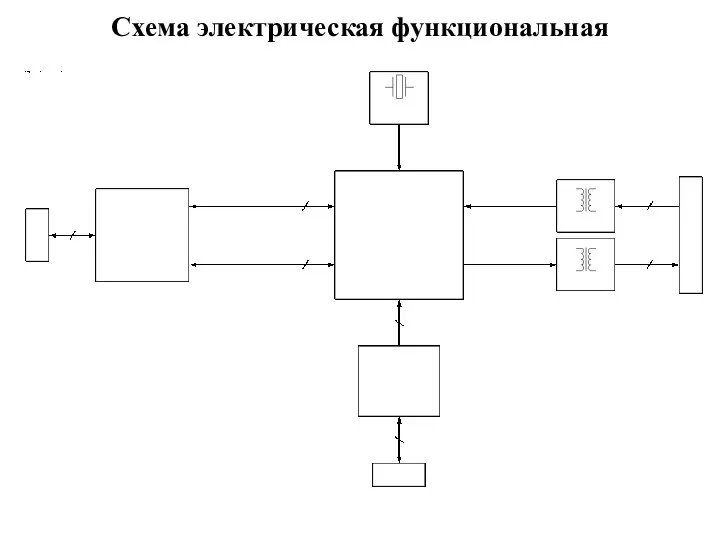 Схема электрическая функциональная