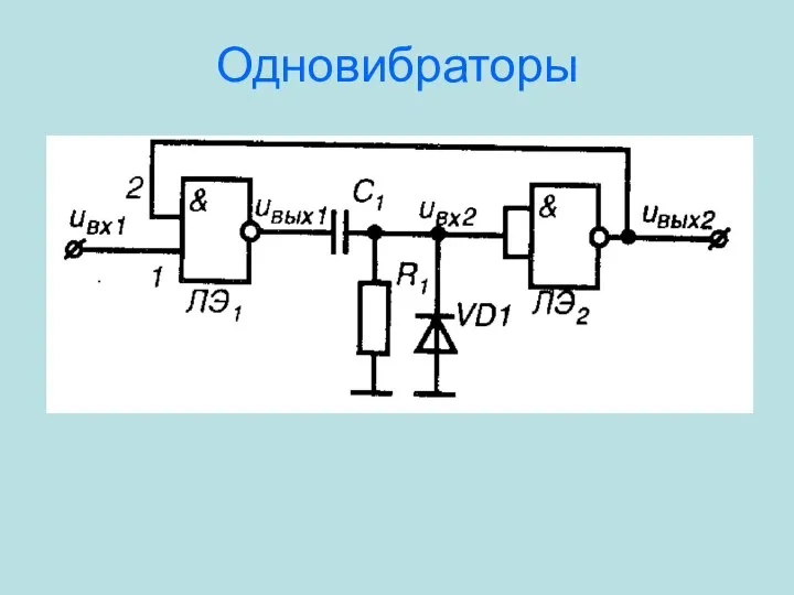 Одновибраторы