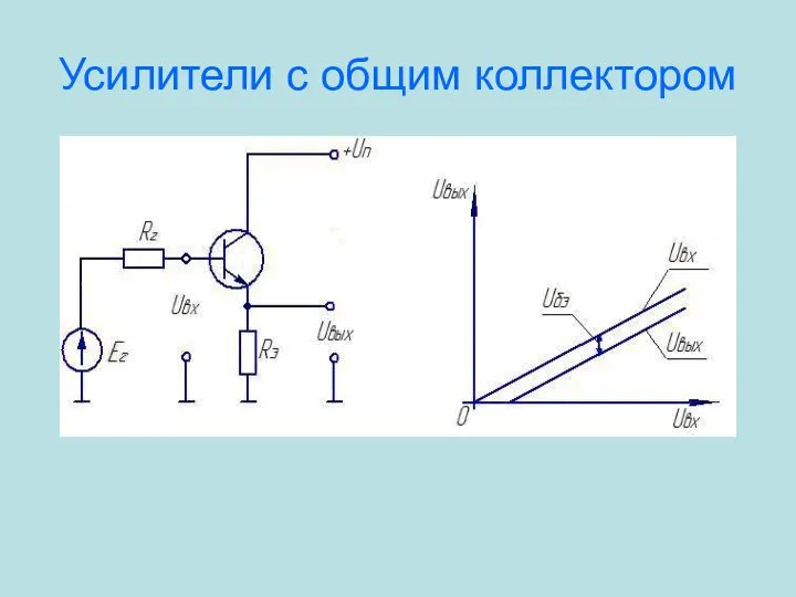 Усилители с общим коллектором