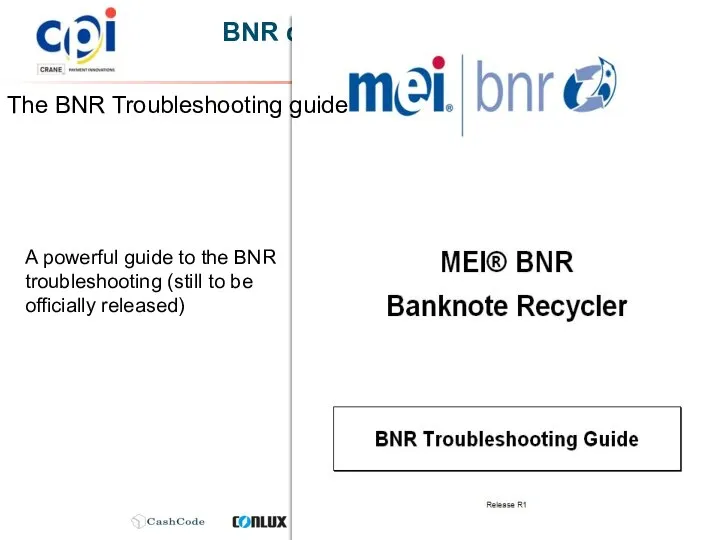 BNR diagnostics, troubleshooting and error reporting A powerful guide to the