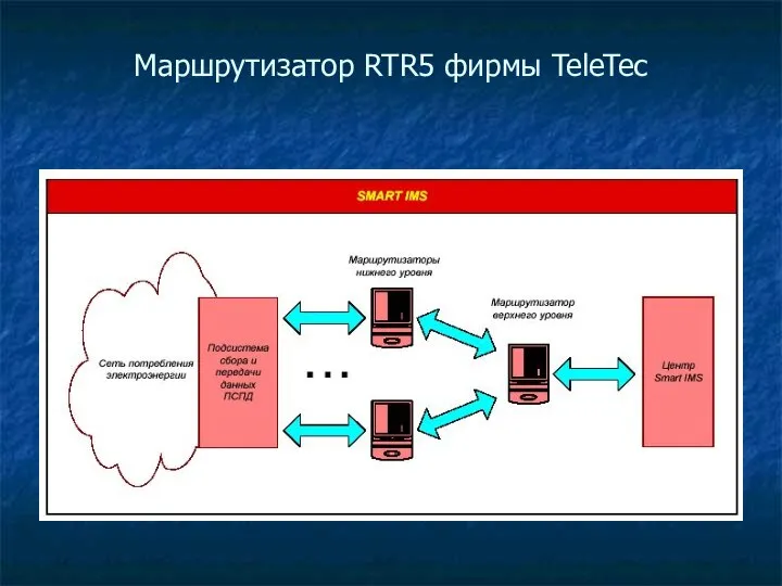 Маршрутизатор RTR5 фирмы TeleTec