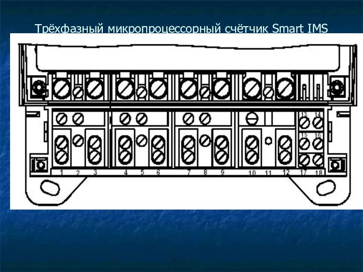 Трёхфазный микропроцессорный счётчик Smart IMS