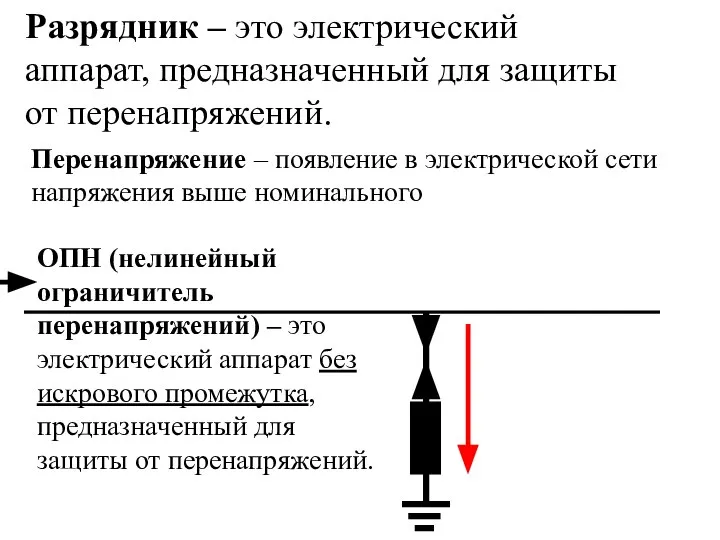 Разрядник – это электрический аппарат, предназначенный для защиты от перенапряжений. Перенапряжение