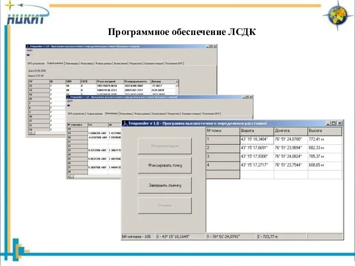 Программное обеспечение ЛСДК